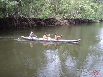 2007 05 orenoque pirogue warao l064w