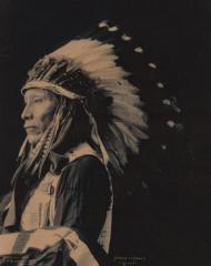 Afraid of eagle sioux