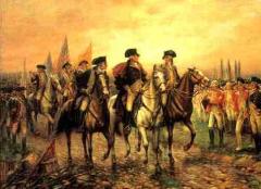 Cornwallis se rendant a washington