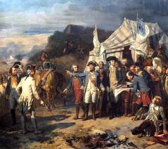 Georges washington et rochambeau