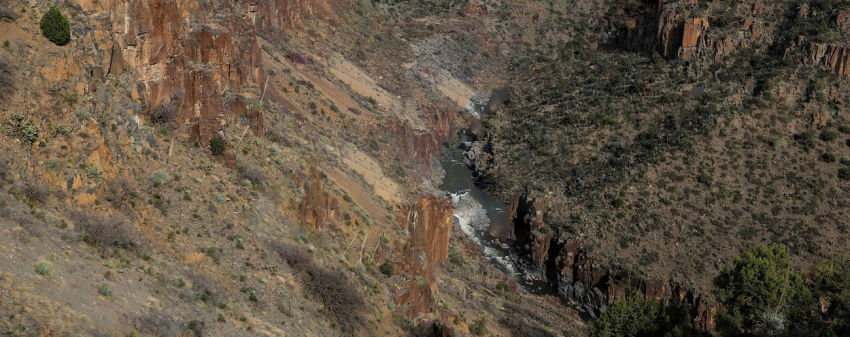 Riviere san carlos dans son canyon