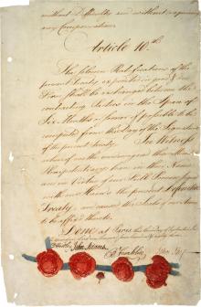Treaty of paris 1783 last page hi res