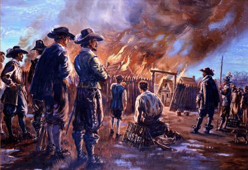 1608 jamestown fire
