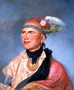 255px joseph brant by charles willson peale 1797