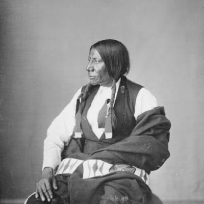 Blue horse oglala 1872