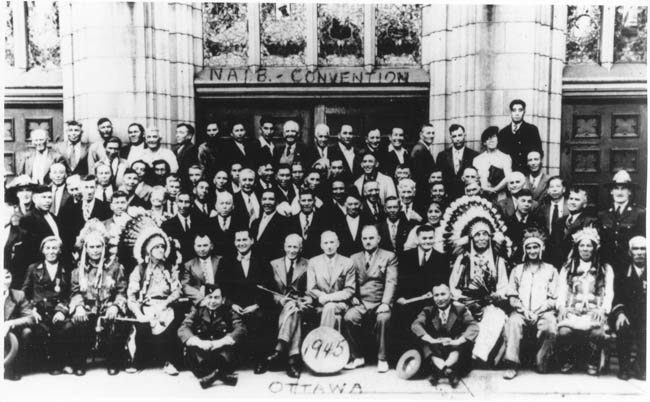 Convention north american indian brothehood a ottawa 1945
