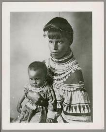 Femme et enfant du chef osceola mikasuki