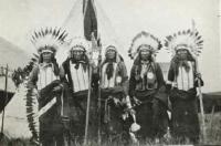 Five chiefs du bois pa 1908