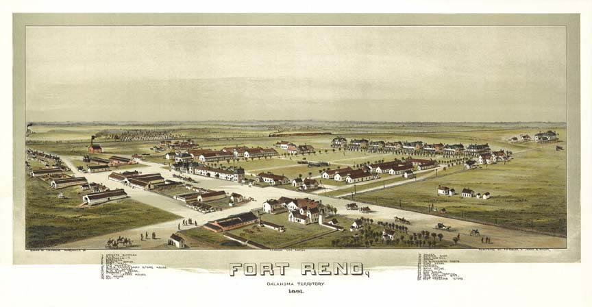 Fort reno oklahoma 1891