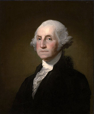 Gilbert stuart williamstown portrait of george washington 1