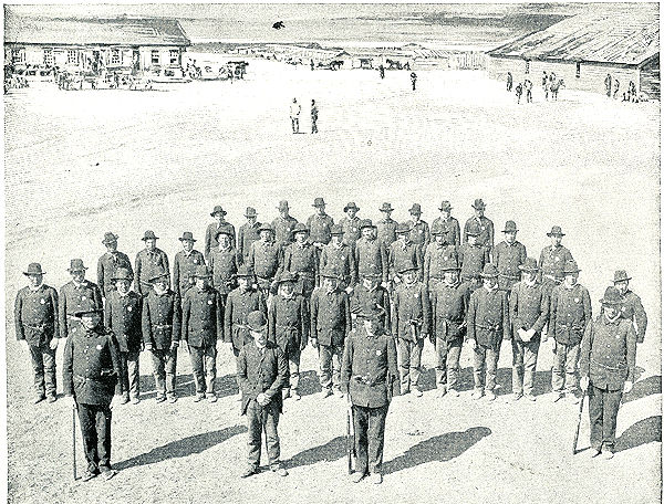 Indian police survivors of sitting bull fight