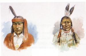 Indiens ojibwa 1885 collections ville de paris bhdv