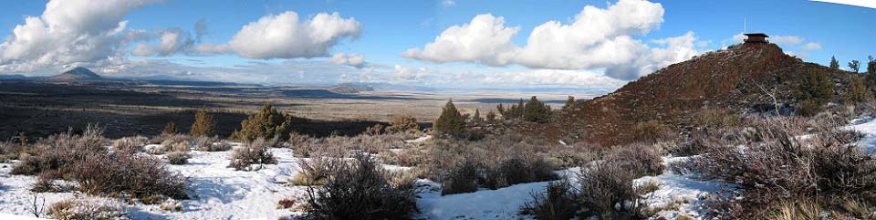 Lava beds panorama