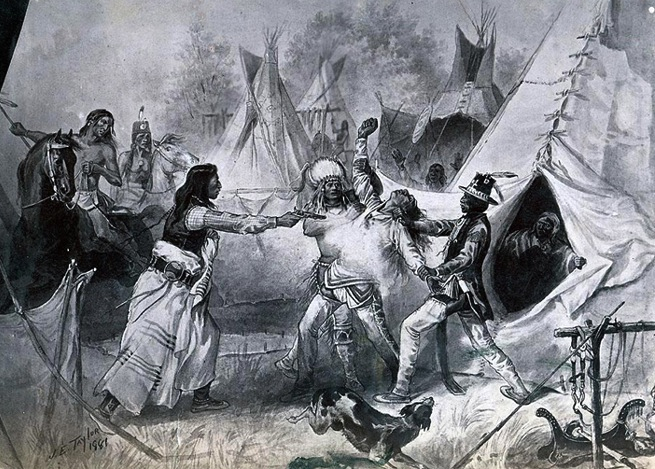 Murder of chief big mouth 1869