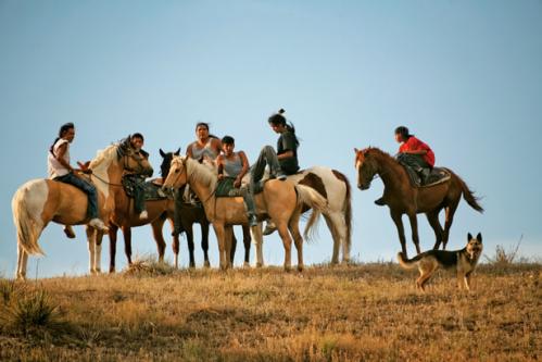 Oglala sioux riders 615