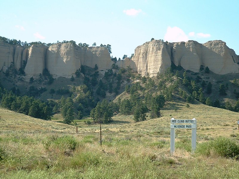 Paysage de fort robinson